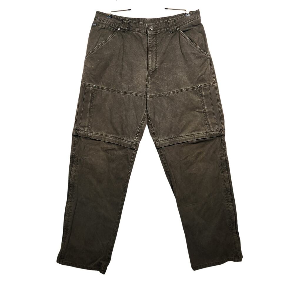 Vintage Sorel Cargo Zip Pants Shorts Size 38 bush Outdoors Hunt Fish